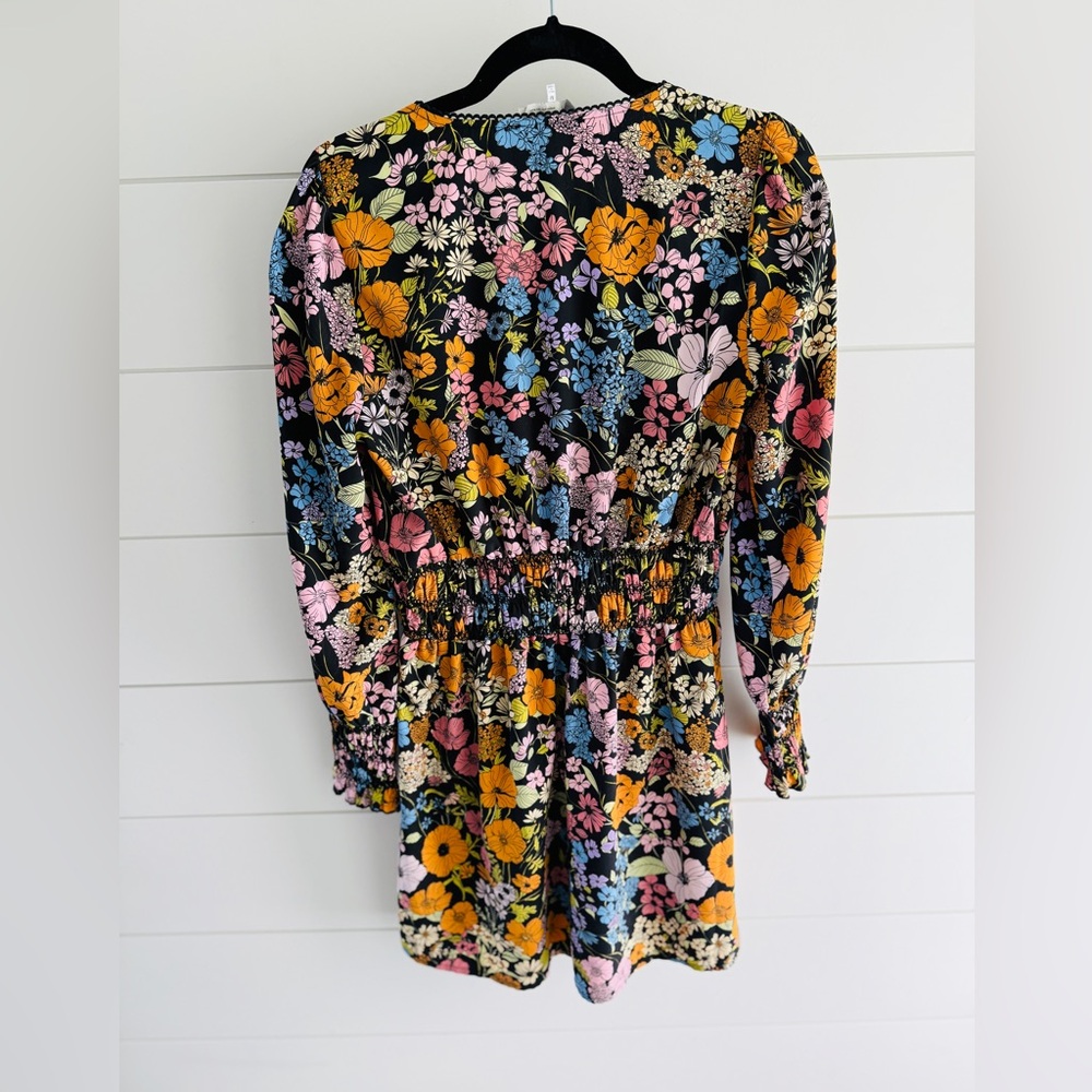 Wayf Multicolor Floral Dress, Size Medium - Picture 3 of 8